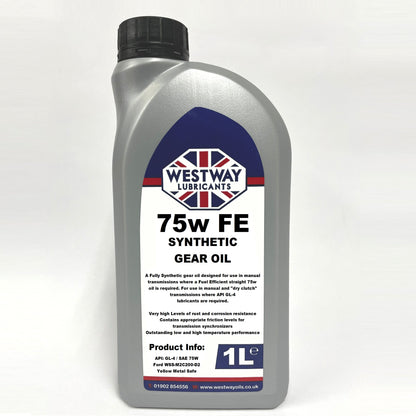 75W FE Synthetic Gear Oil GL-4 WSS-M2C200-D