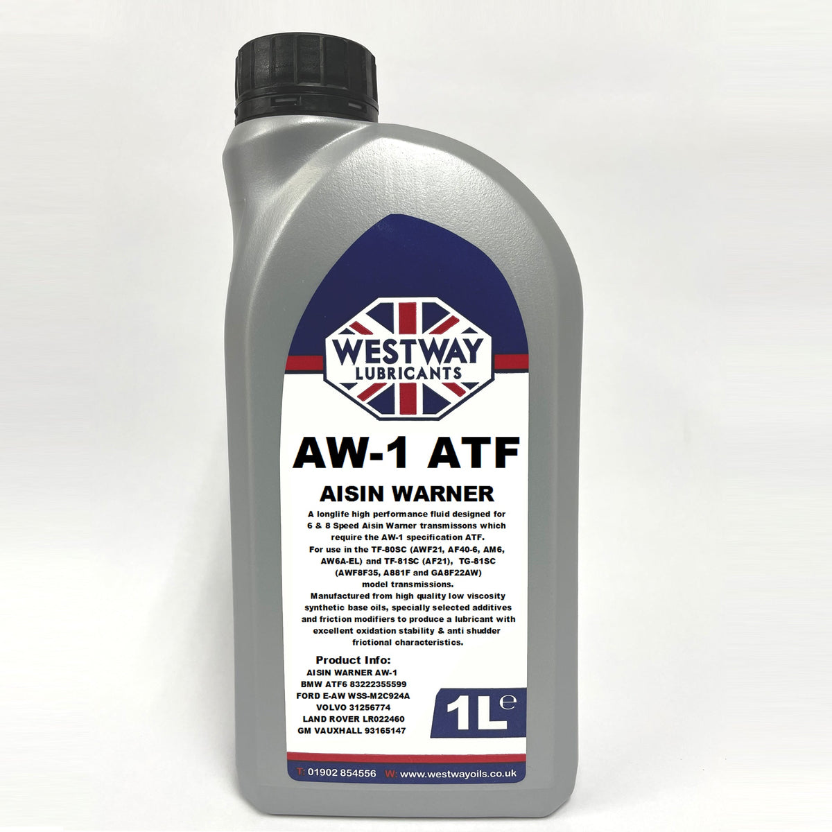 Westway Lubricants AW-1 Synthetic Automatic Transmission Fluid for Aisin Warner