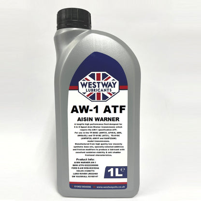 Westway Lubricants AW-1 Synthetic Automatic Transmission Fluid for Aisin Warner