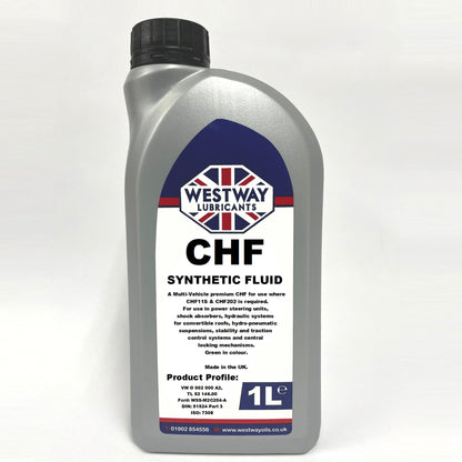 CHF Fluid Synthetic Hydraulic Fluid CHF11S and CHF202 for Multi-Vehicle Use