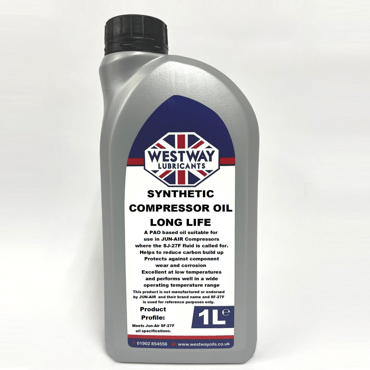 Fully Synthetic SJ-27F Compressor Oil for Jun-Air Compressors