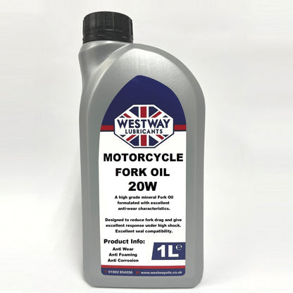 20W Mineral Fork Suspension Oil - Shock Absorber Fluid