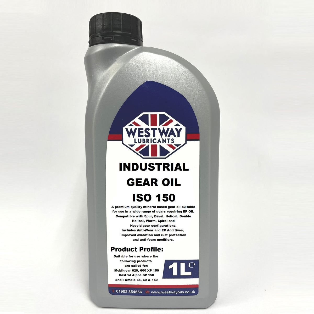 Industrial Gear Oil 150 ISO VG Mineral Yellow Metal Safe Gearbox Oil CLP EP