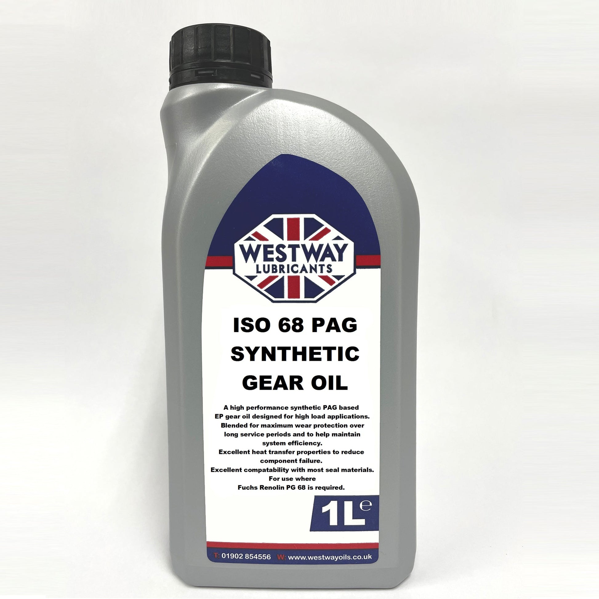 Synthetic Industrial Gear Oil 68 PAG