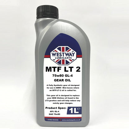 MTF-LT-2 75W80 Fully Synthetic Gear Oil