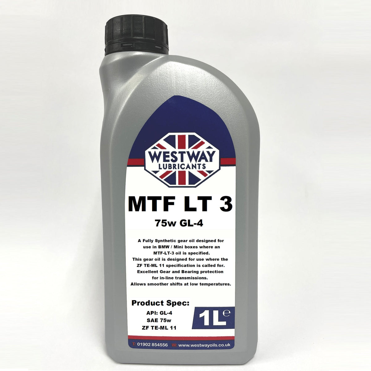 MTF-LT-3 Fully Synthetic 75W GL-4 Gear Oil