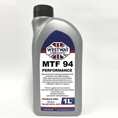 MTF94 High Performance Manual Transmission Gear Oil