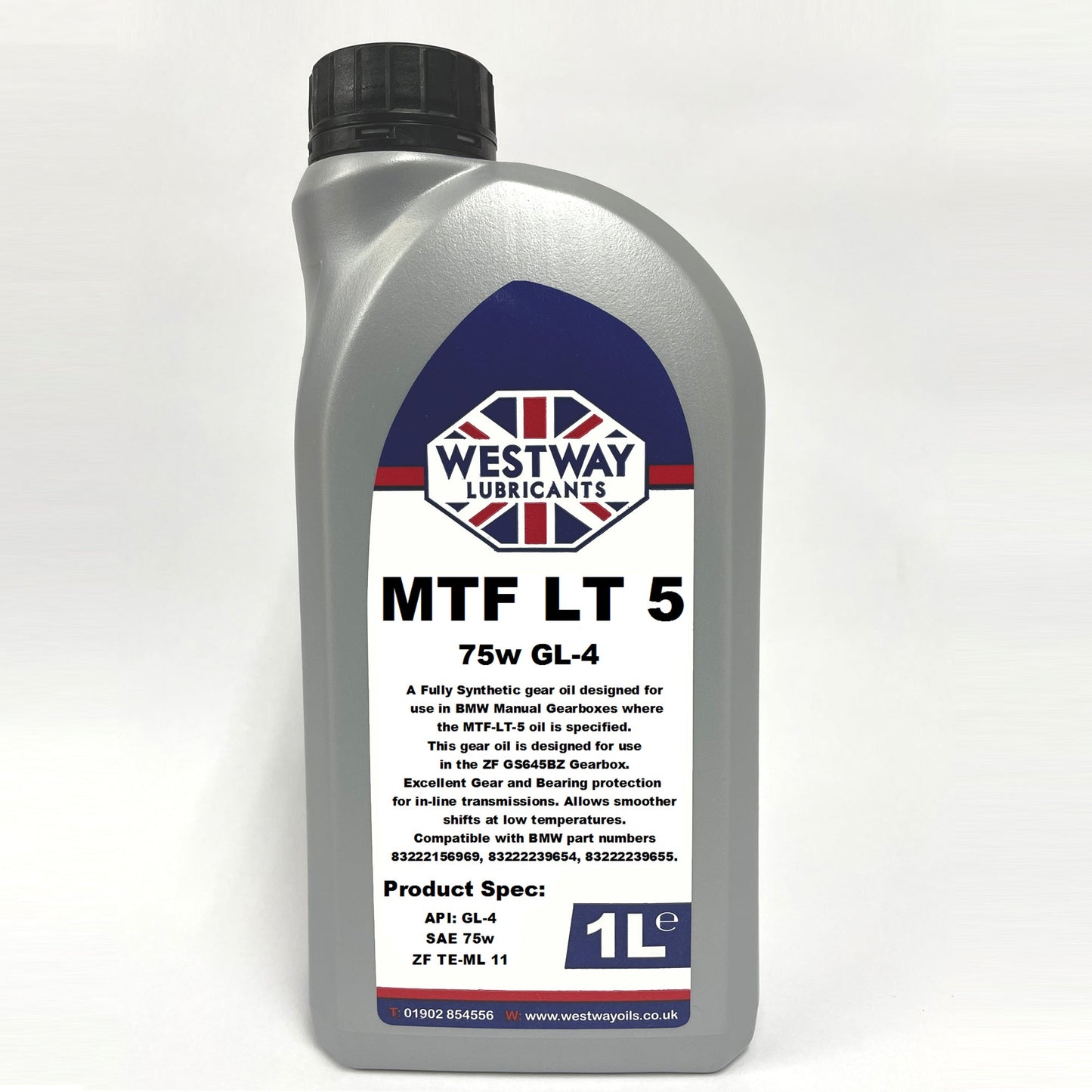 MTF-LT-5 Gear Oil 75W Fully Synthetic