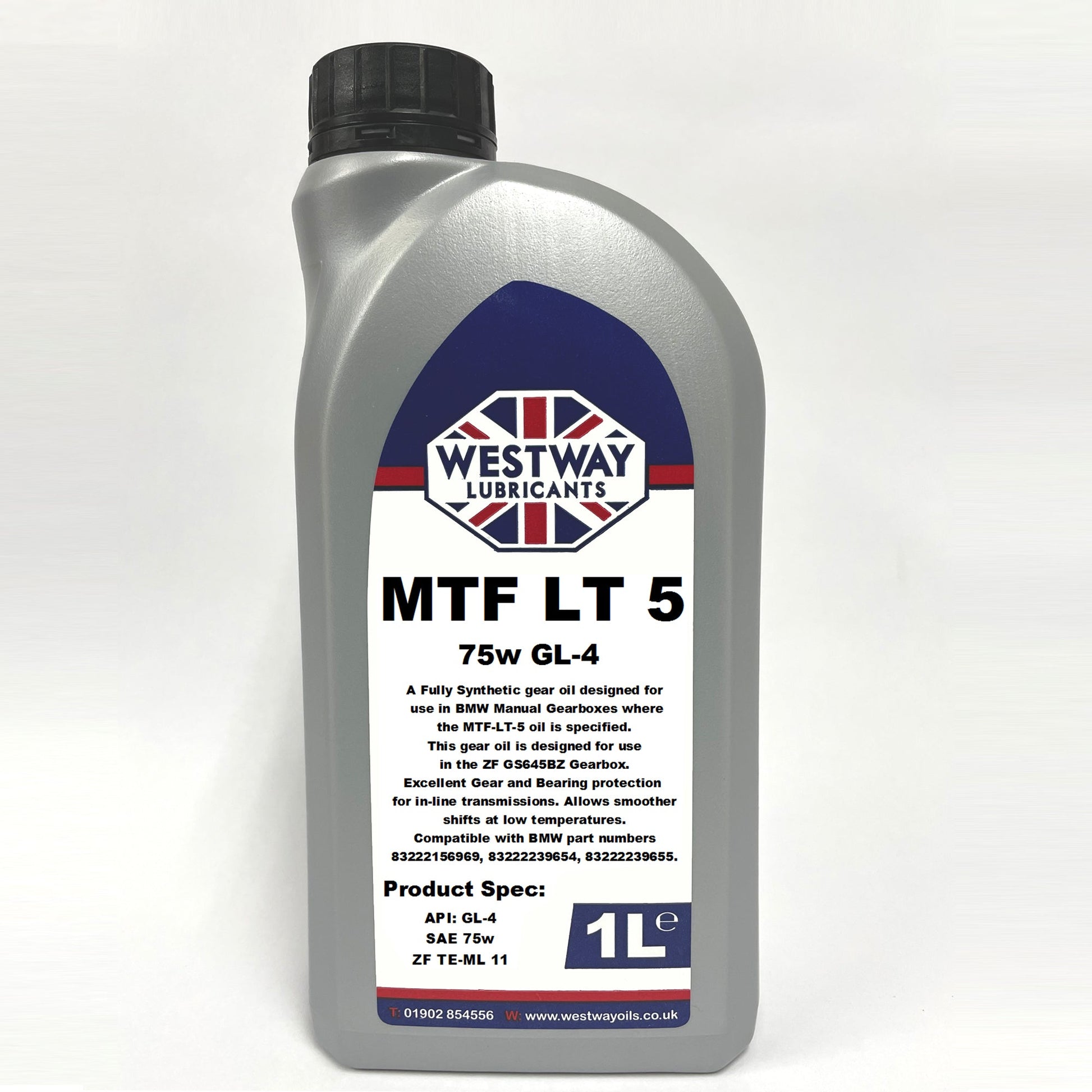 MTF-LT-5 Gear Oil 75W Fully Synthetic