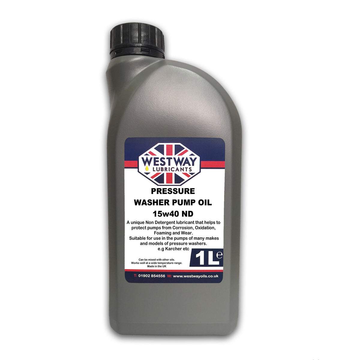 Pressure Washer Pump Oil SAE 15W40 Non-Detergent