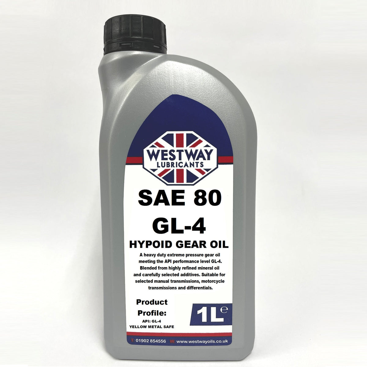 SAE 80 EP 80 Mineral Gear Oil GL-4 Hypoid