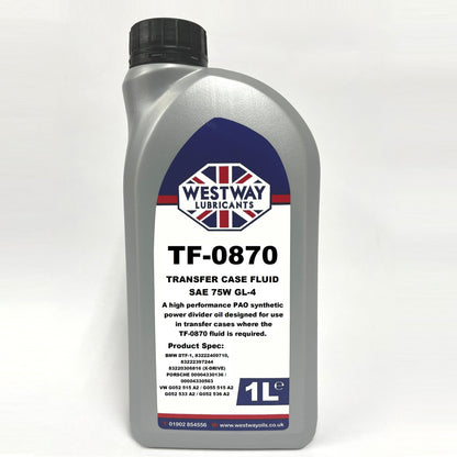 TF-0870 Synthetic Power Divider and Transfer Case Fluid for xDrive