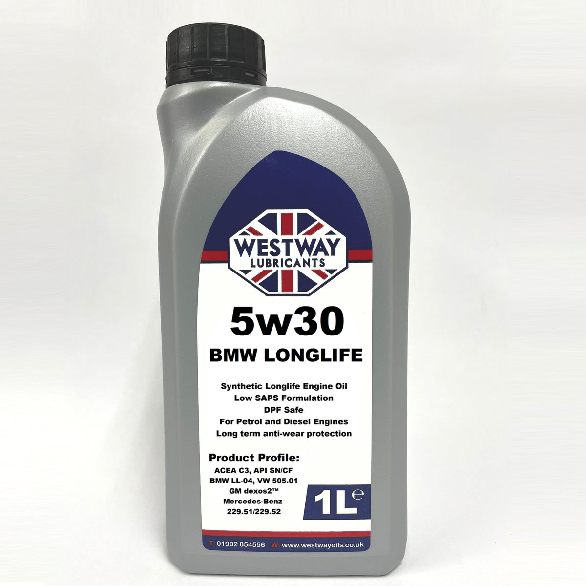 BMW LL-04 5W30 Fully Synthetic Low SAPS Engine Oil