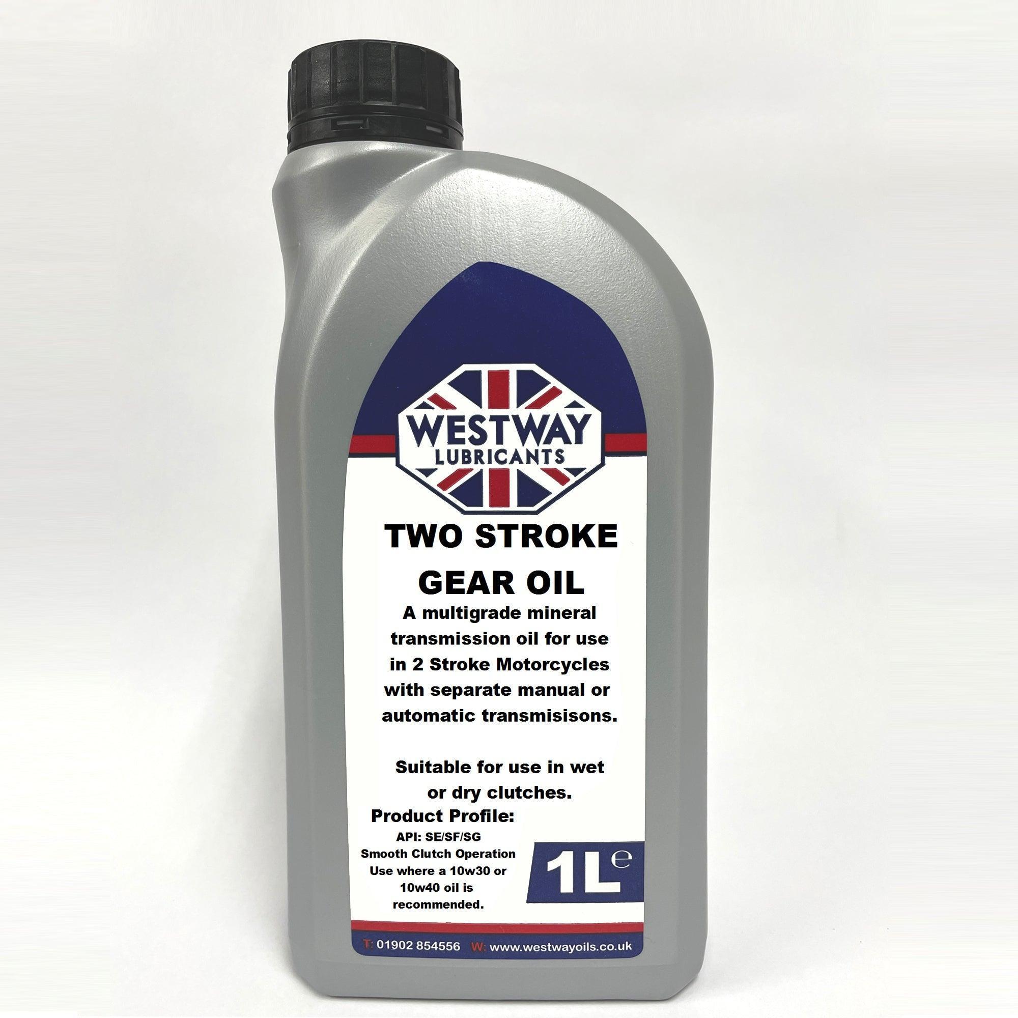 2 Stroke Gear Oil 10W30 Mineral API SE for Motorcycles – 4Drive