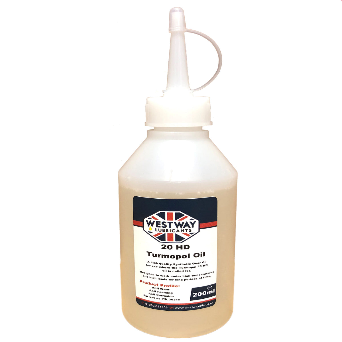 Turmopol 20 HD Synthetic Gear Oil for Hilti Tools, Part No. 30215