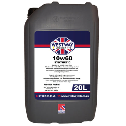 10W60 Fully Synthetic Engine Oil for BMW M Models