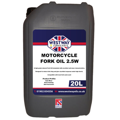 Fork Oil 2.5W Mineral Suspension - Shock Oil