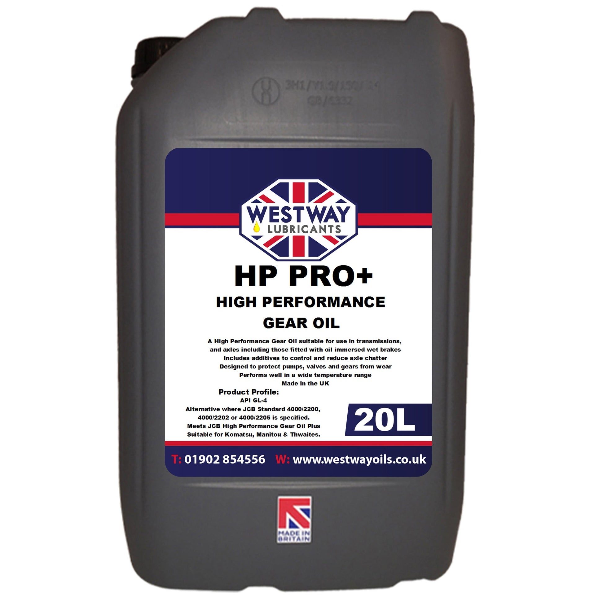 HP Pro+ High Performance JCB Gear Oil