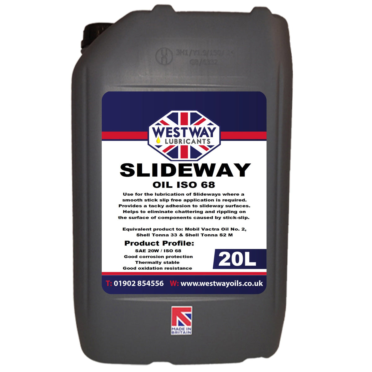 Slideway Oil ISO 68 - Anti-Wear Lubricant for Machine Tool Slideways