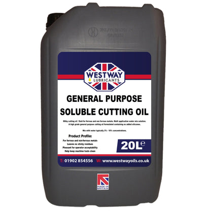 General Purpose Milky Soluble Cutting Oil Concentrate