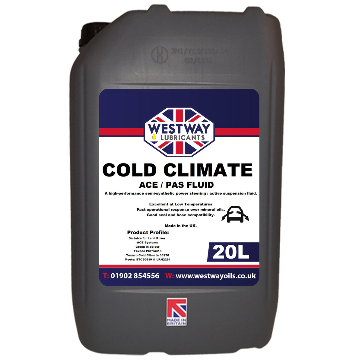 Land Rover ACE Semi-Synthetic Cold Climate Fluid for Power Steering and Suspension