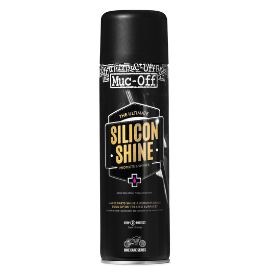 Muc-Off Motorcycle Silicon Shine 500ml - Protective Shine & Friction Reducer