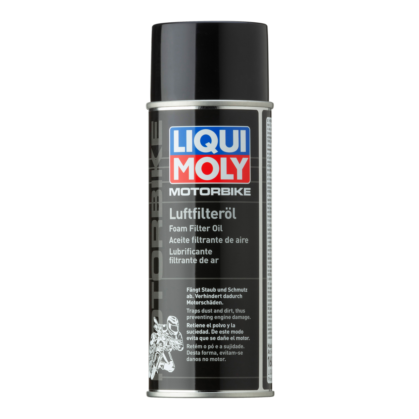 LIQUI MOLY Motorbike Foam Filter Oil Spray 400ml for Foam and Fabric Filters