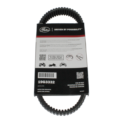 CVT Drive Belt for Yamaha Grizzly, Kodiak & Wolverine 400-450