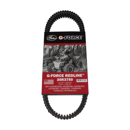 REDLINE CVT Drive Belt for Can-Am Outlander, Renegade & Maverick 500-976cc