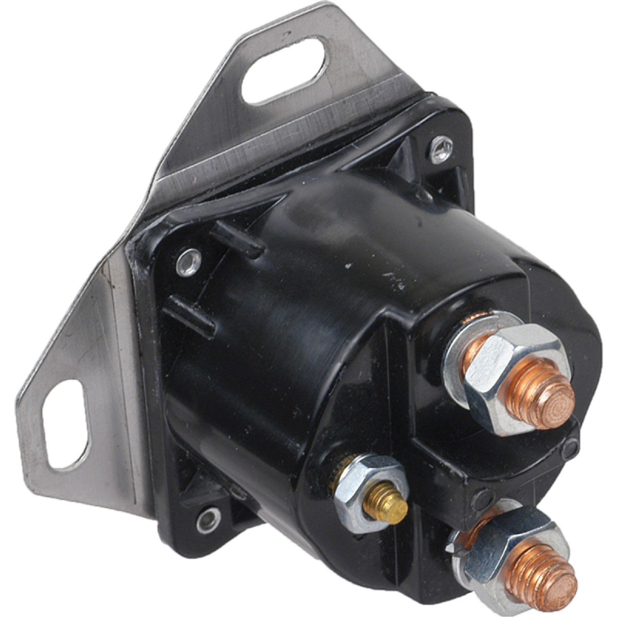 Starter solenoid for OMC Johnson Evinrude outboard, 12V 3-terminal