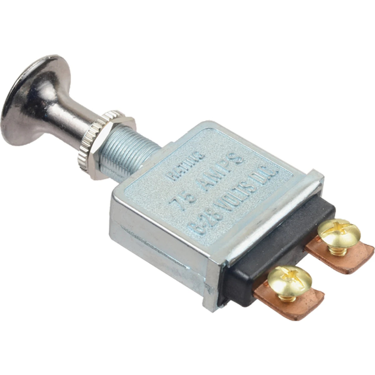Universal push-pull switch, 6-28V 75A SPST