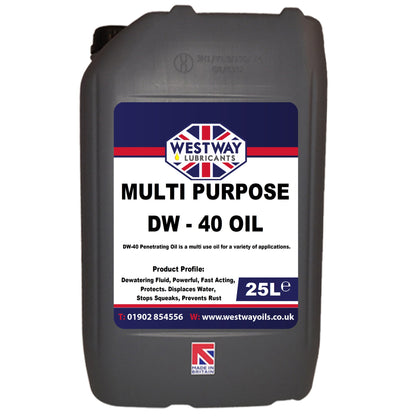 DW-40 Penetrating Oil and Water Displacer – Fast-Acting Rust Remover and Lubricant