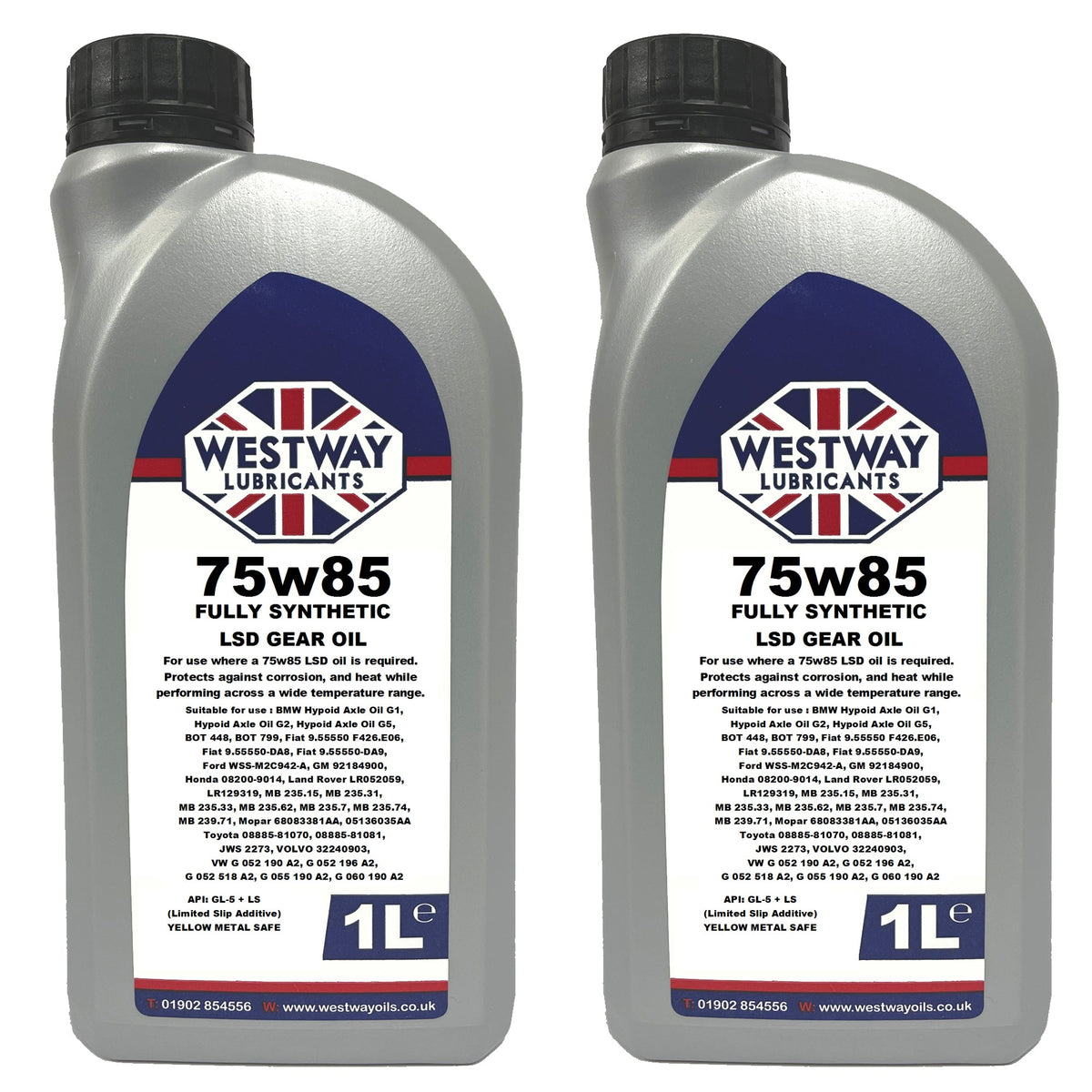 75w85 Synthetic Gear Oil / LSD Differential Oil