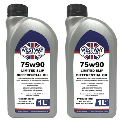 75W90 Fully Synthetic Limited Slip Differential Gear Oil