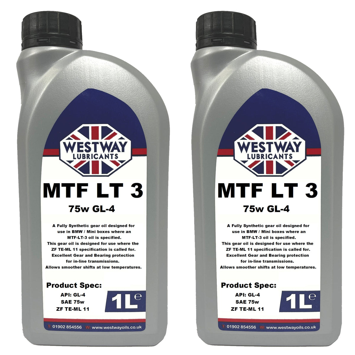 MTF-LT-3 Fully Synthetic 75W GL-4 Gear Oil