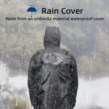 Kemimoto Tactical Motorcycle Helmet Backpack with USB Charging Port and Rain Cover