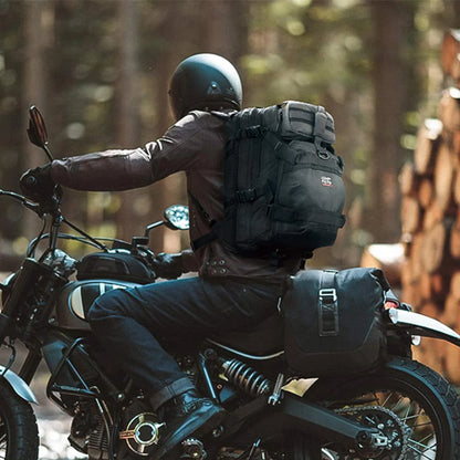 Kemimoto Tactical Motorcycle Helmet Backpack with USB Charging Port and Rain Cover