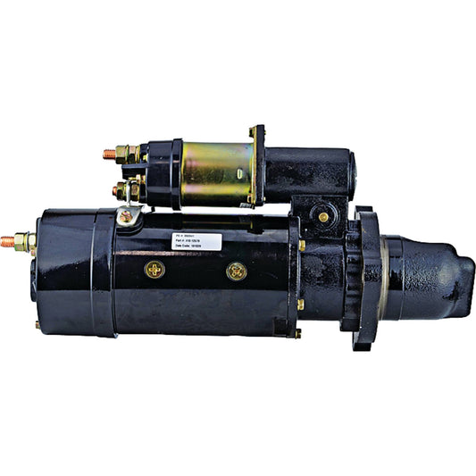 Starter motor for Caterpillar and Ford heavy duty trucks - 12V, 12 tooth