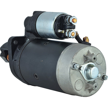 Starter motor for agricultural applications