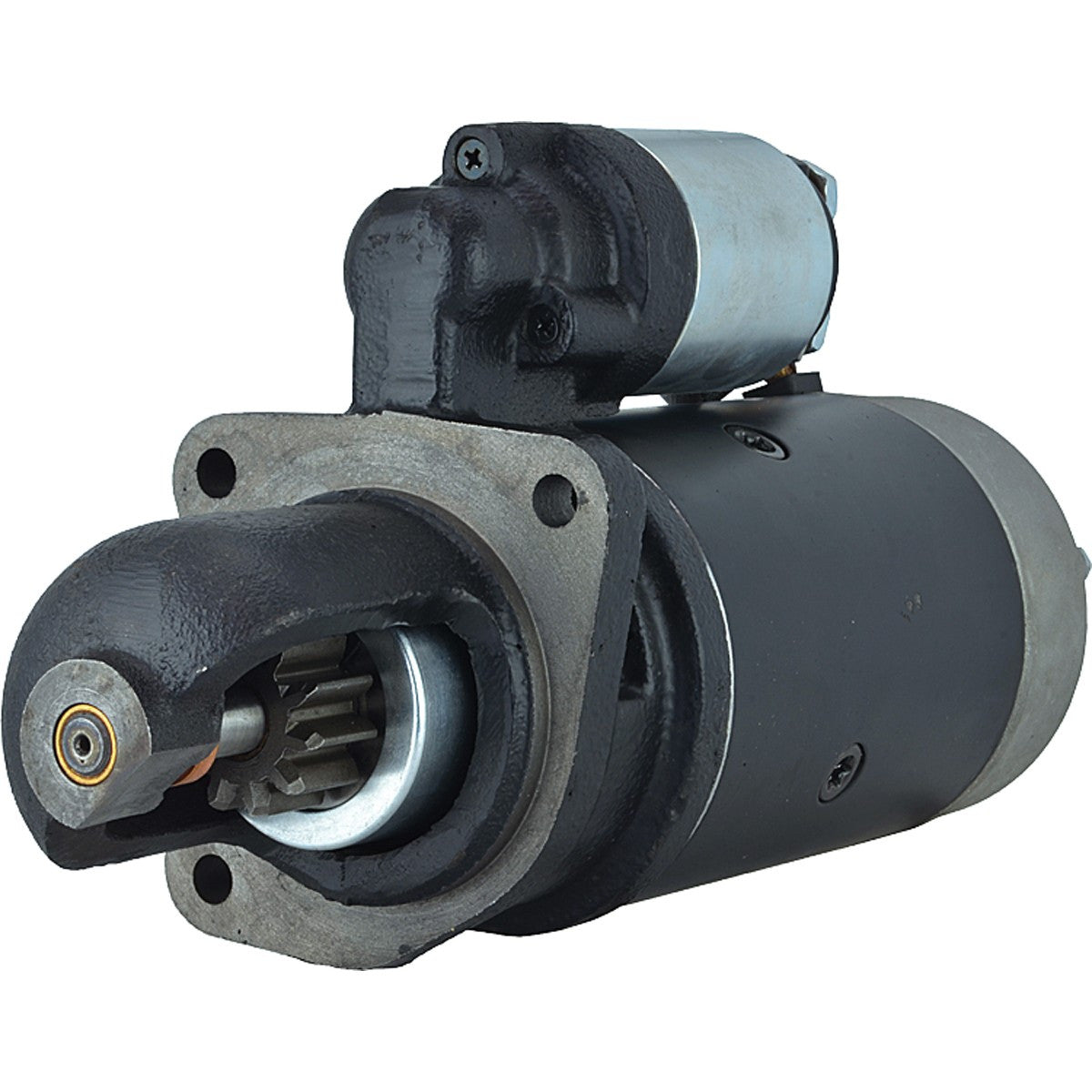 Starter motor for agricultural applications