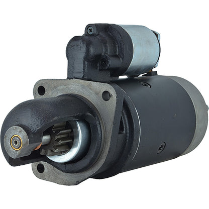 Starter motor for agricultural applications