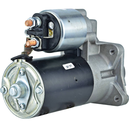 Mower starter motor - 12V, 10 tooth, replaces 1107028