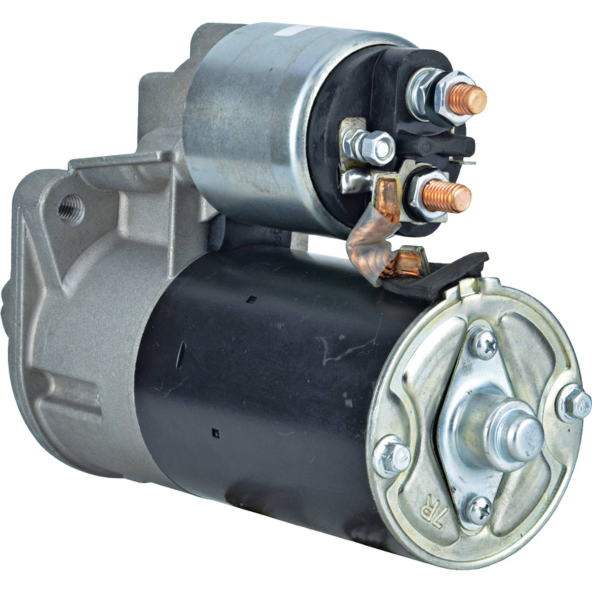 Mower starter motor - 12V, 10 tooth, replaces 1107028