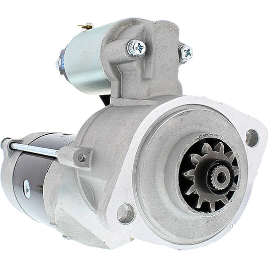 Starter motor for Mitsubishi L2E, L3E, S3L, S4L engines - 12V, 9 tooth