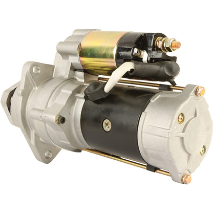 Starter motor for Mitsubishi backhoes and tractors - 24V, 13 tooth