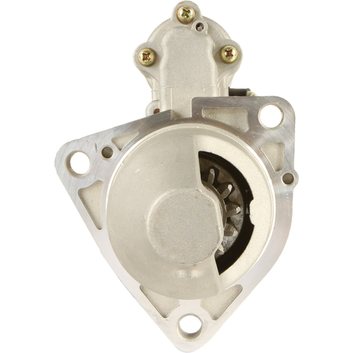 Starter motor for Mitsubishi backhoes and tractors - 24V, 13 tooth