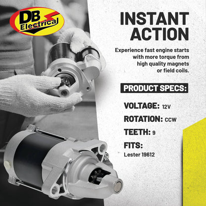 Starter Motor for Briggs & Stratton Vanguard V-Twin 32HP Engines