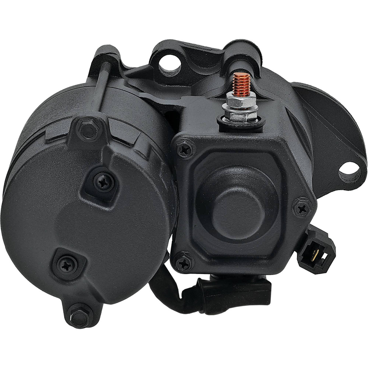 Drag Specialties 1.4KW Starter Motor Harley Dyna Softail Touring 90-06 Black