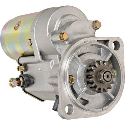 Starter Motor Yanmar 3TN78L John Deere 25 30 Replaces Denso 128000-2070 12V 2KW