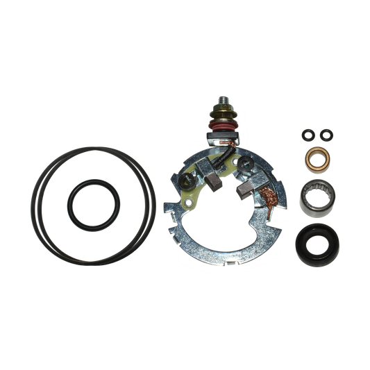 Starter Brush Kit for Honda, Kawasaki, Yamaha Motorcycles and ATVs - Replacement Starter Motor Brushes